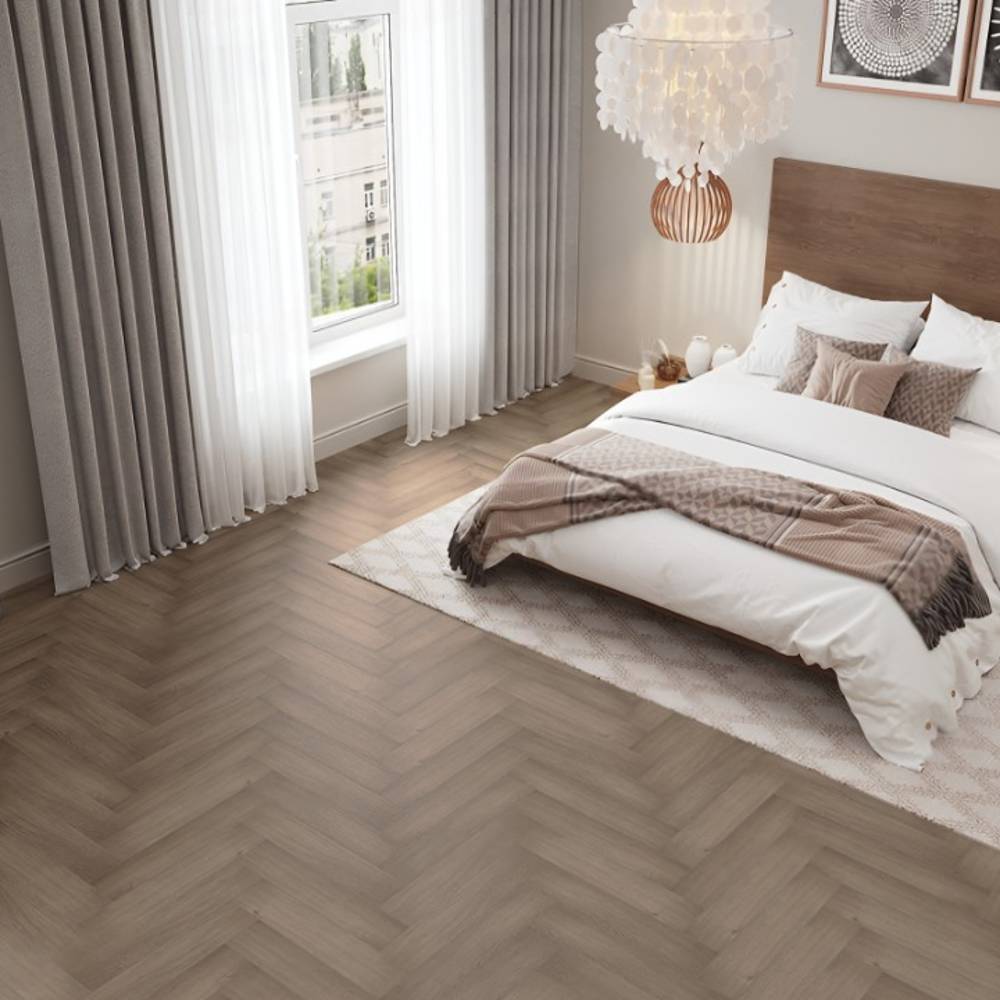 SPC ламинат Alpine Floor Parquet Light ЕСО 13-7 Дуб Насыщенный